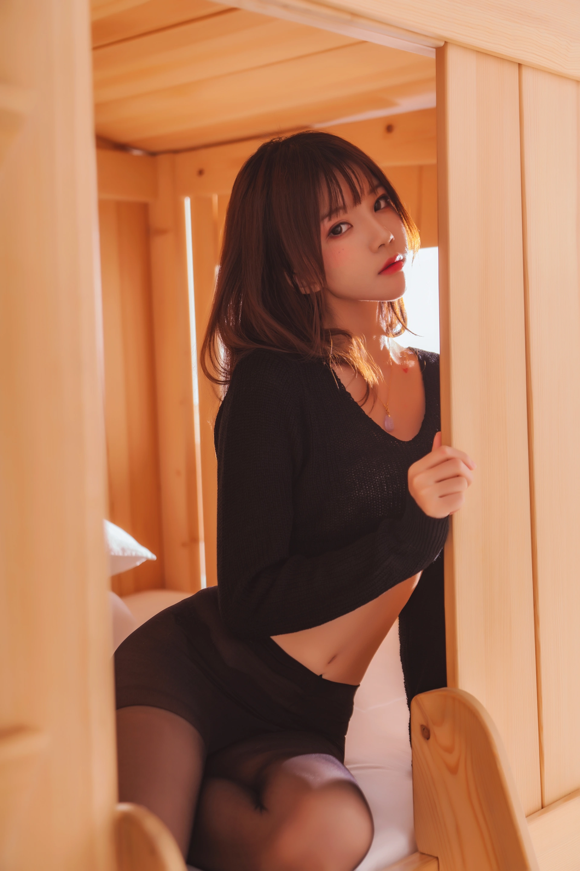 桜桃喵 - NO.045 小黑 2