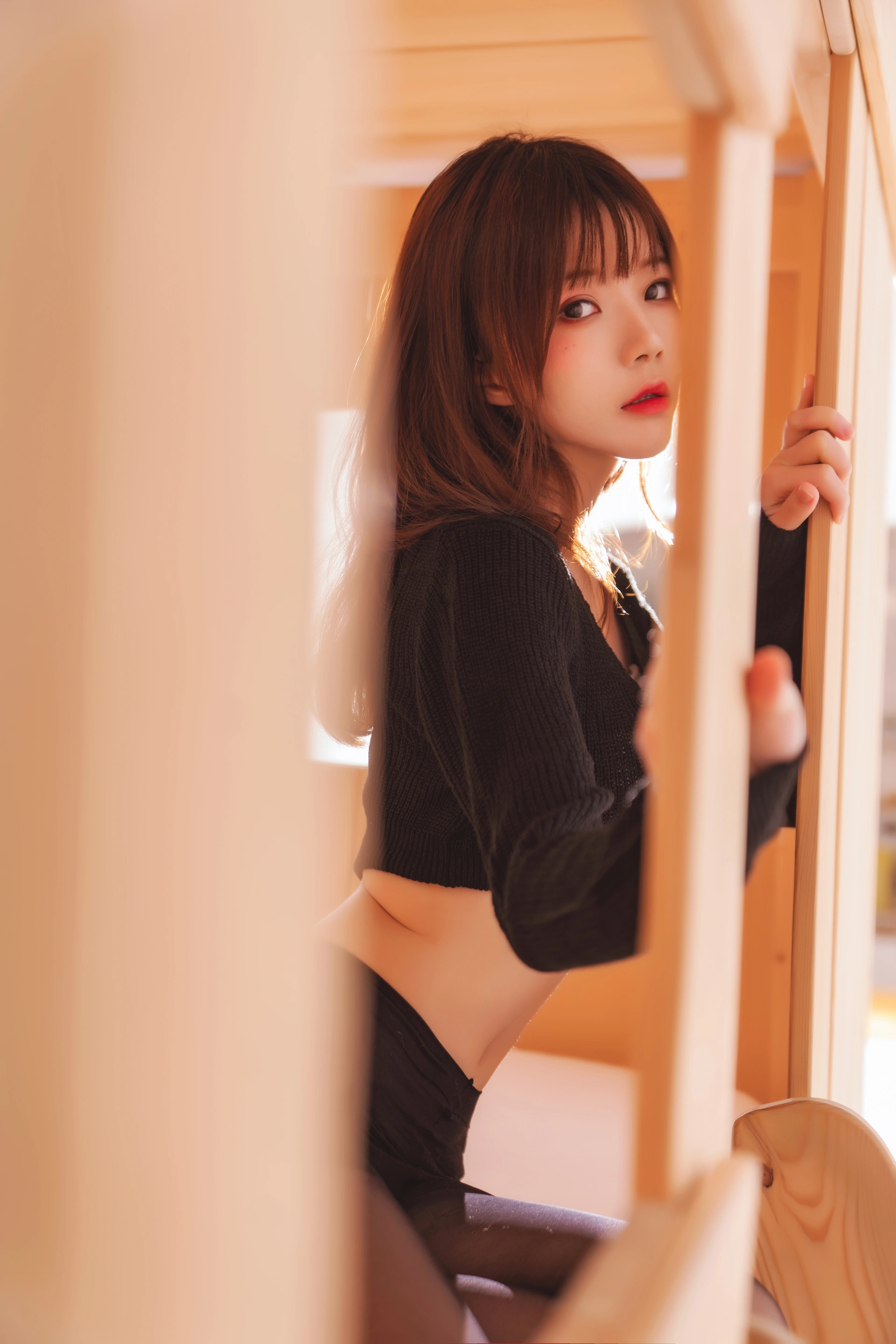 桜桃喵 - NO.045 小黑 3